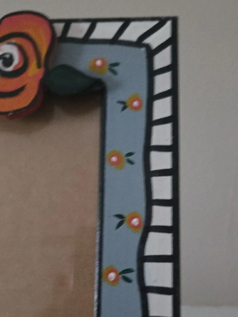 Anita Rosenberg Vintage Handpainted Photo Frame